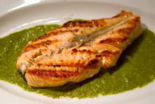 Grilled Red Snapper With Herb Pesto Photo